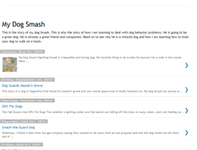 Tablet Screenshot of my-dog-smash.blogspot.com