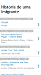 Mobile Screenshot of historiadeumaimigrante.blogspot.com