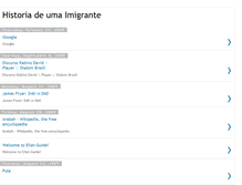 Tablet Screenshot of historiadeumaimigrante.blogspot.com