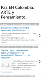 Mobile Screenshot of pazcolombia-arpe.blogspot.com