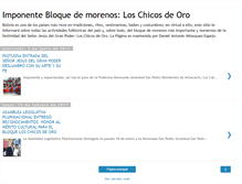 Tablet Screenshot of chicosdeoro.blogspot.com