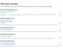 Tablet Screenshot of hurricanegordon1.blogspot.com