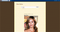 Desktop Screenshot of hairrstyles.blogspot.com