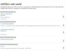 Tablet Screenshot of elizzza.blogspot.com