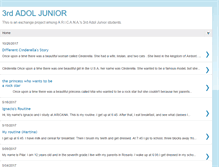 Tablet Screenshot of 3adoljunior.blogspot.com