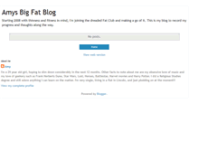 Tablet Screenshot of amysbigfatblog.blogspot.com