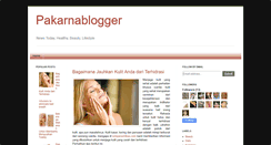 Desktop Screenshot of pakarnablogger.blogspot.com