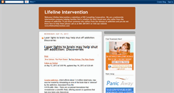 Desktop Screenshot of lifelineintervention.blogspot.com