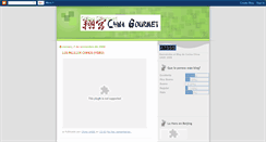 Desktop Screenshot of gourmetchina.blogspot.com