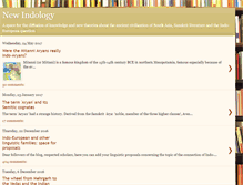 Tablet Screenshot of new-indology.blogspot.com