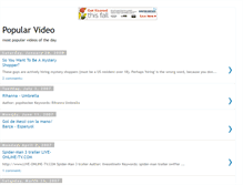 Tablet Screenshot of popularvideo.blogspot.com