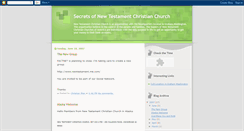 Desktop Screenshot of newtestamentchristianimperium.blogspot.com