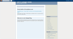Desktop Screenshot of gadget-joe.blogspot.com