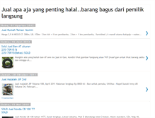 Tablet Screenshot of jualanhalal.blogspot.com