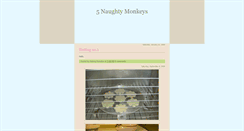 Desktop Screenshot of 5naughtymonkeys.blogspot.com