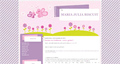 Desktop Screenshot of mariajuliabiscuit.blogspot.com