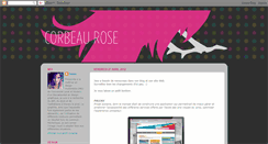 Desktop Screenshot of corbeaurose.blogspot.com
