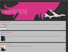 Tablet Screenshot of corbeaurose.blogspot.com