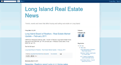 Desktop Screenshot of lirealestatenews.blogspot.com