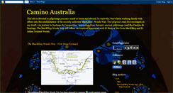 Desktop Screenshot of caminoaustralia.blogspot.com