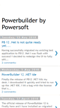Mobile Screenshot of powerbuildermuse.blogspot.com