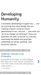 Mobile Screenshot of developinghumanity.blogspot.com