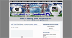 Desktop Screenshot of international-football-tv-channels.blogspot.com