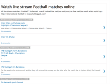 Tablet Screenshot of international-football-tv-channels.blogspot.com