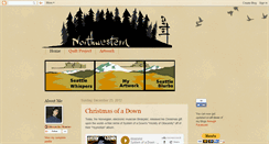 Desktop Screenshot of northwesternartist.blogspot.com