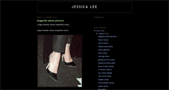 Desktop Screenshot of jessicaleonlee.blogspot.com