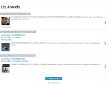 Tablet Screenshot of liz-aracely.blogspot.com
