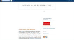 Desktop Screenshot of domainname-registration.blogspot.com