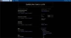 Desktop Screenshot of carolinafan4life.blogspot.com