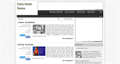 Desktop Screenshot of cintauntuksemua.blogspot.com