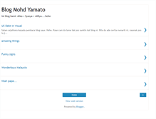 Tablet Screenshot of mohdyamato.blogspot.com