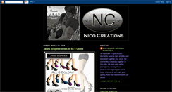 Desktop Screenshot of nicocreations.blogspot.com