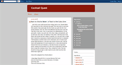 Desktop Screenshot of cocktailquest.blogspot.com
