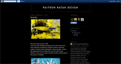 Desktop Screenshot of paitoonratandesign.blogspot.com