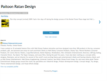 Tablet Screenshot of paitoonratandesign.blogspot.com