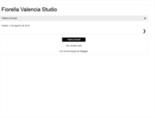 Tablet Screenshot of fiorellavalenciastudio.blogspot.com