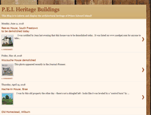 Tablet Screenshot of peiheritagebuildings.blogspot.com