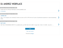 Tablet Screenshot of djandrez.blogspot.com