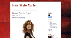 Desktop Screenshot of hairstylecurly.blogspot.com