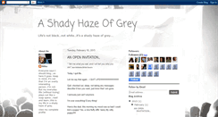 Desktop Screenshot of hazeofgrey.blogspot.com