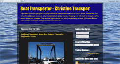 Desktop Screenshot of boattransporter.blogspot.com