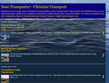 Tablet Screenshot of boattransporter.blogspot.com