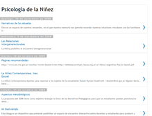 Tablet Screenshot of lapsicologiadelaninez.blogspot.com