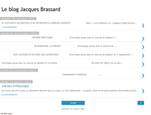 Tablet Screenshot of blogjacquesbrassard.blogspot.com