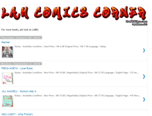 Tablet Screenshot of lahcomicscorner.blogspot.com