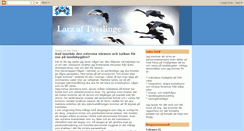 Desktop Screenshot of larztysslinge.blogspot.com